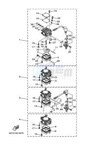 F50D drawing CARBURETOR