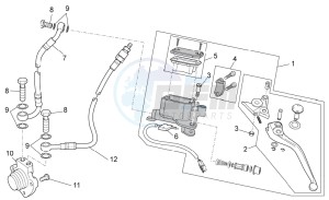 Stelvio 1200 - NTX - ABS 1200 drawing Clutch control complete