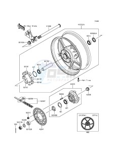 NINJA_ZX-6R ZX636EFFA FR GB XX (EU ME A(FRICA) drawing Rear Hub