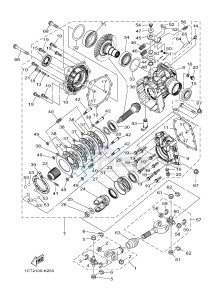 YFM450FWA YFM45FGB GRIZZLY 450 IRS AUSTRIA drawing DRIVE SHAFT