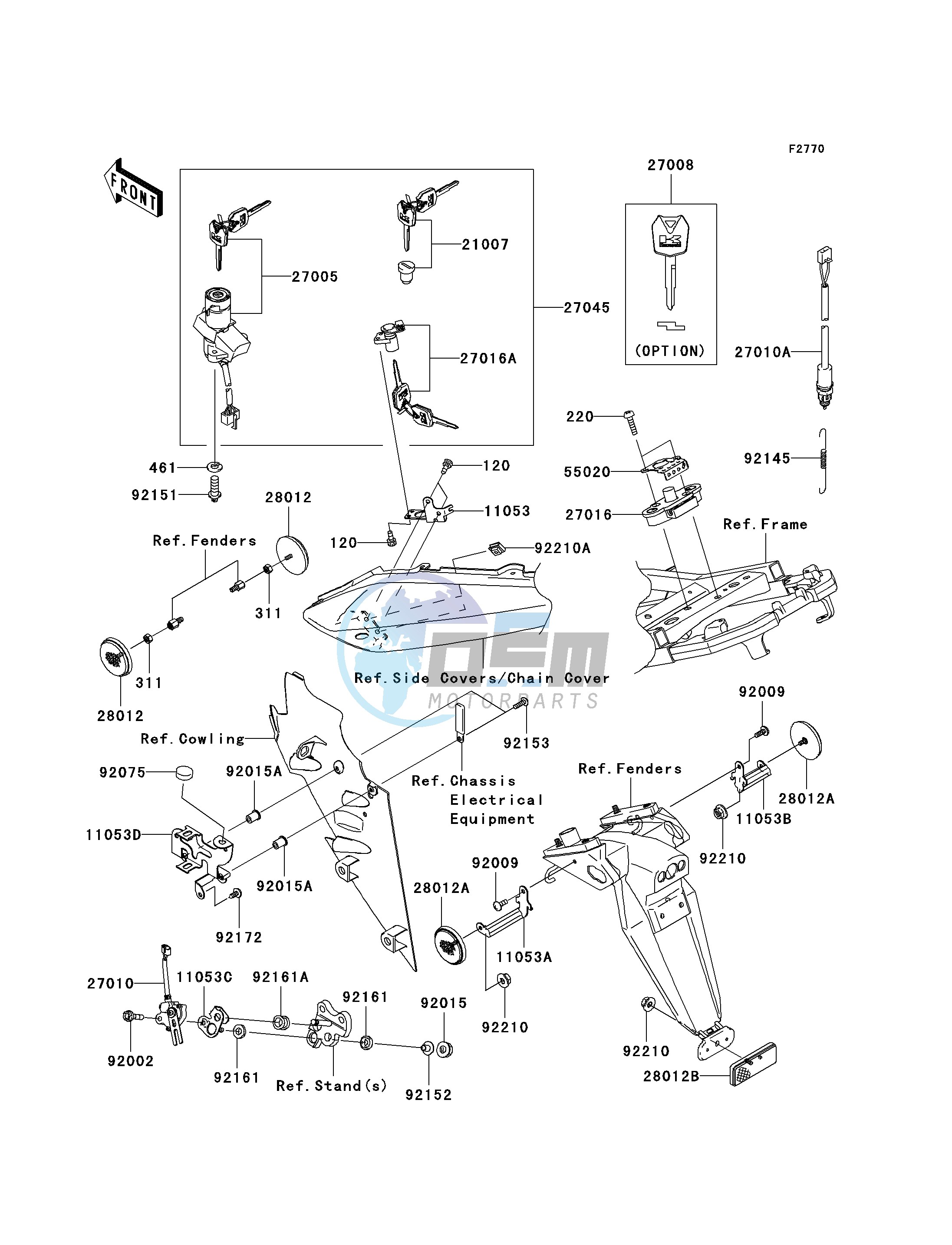 IGNITION SWITCH_LOCKS_REFLECTORS