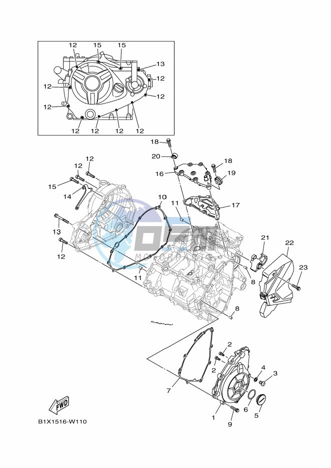 CRANKCASE COVER 1