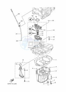 F150FETX drawing VENTILATEUR-DHUILE