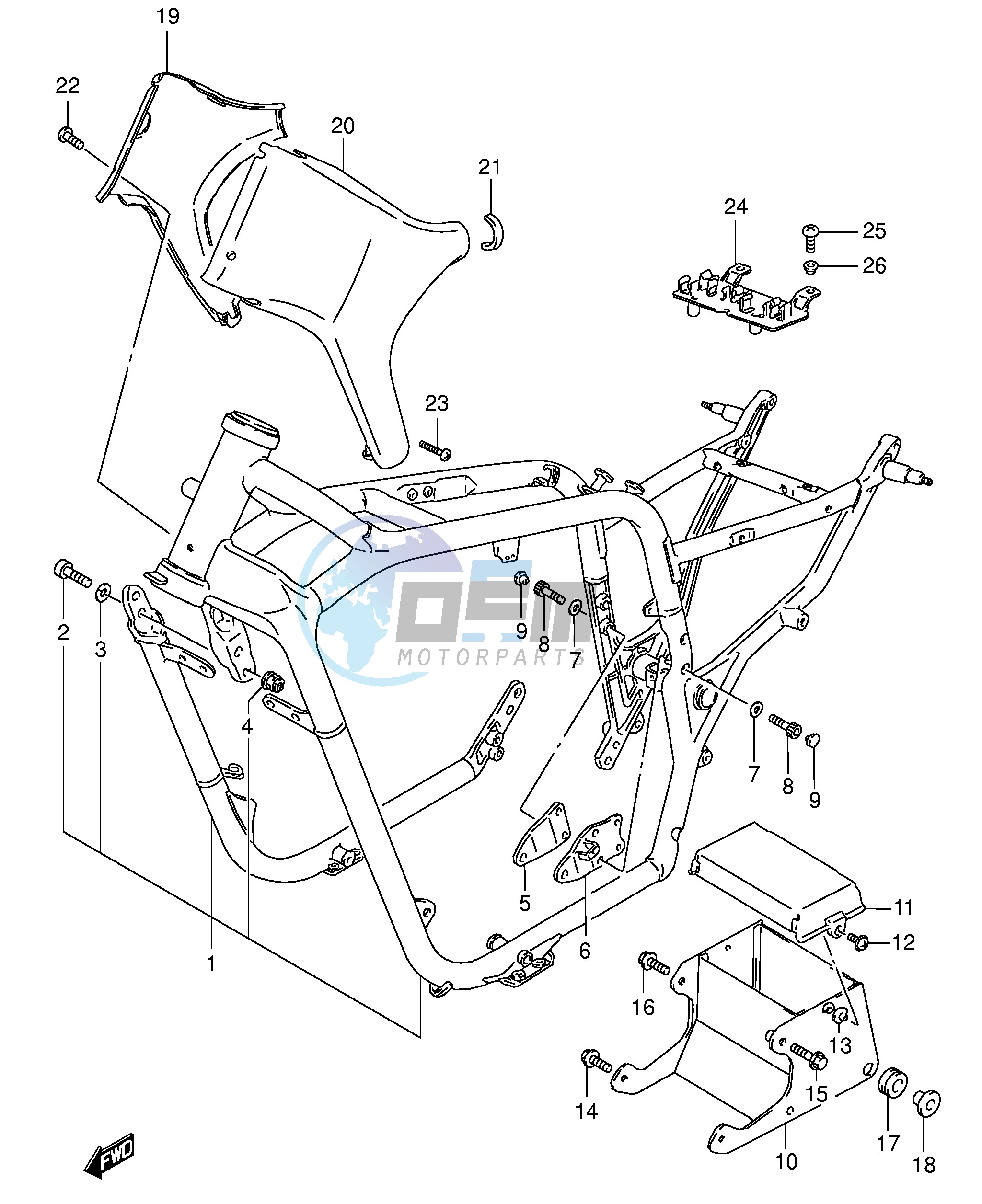 FRAME (MODEL K4)