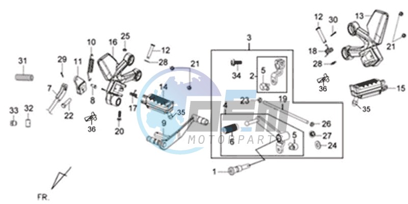 BRAKE PEDAL CPL