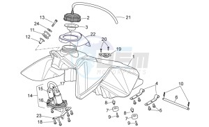 SXV 450-550 Street Legal drawing Fuel Tank