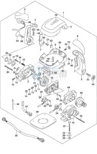 DF 200AP drawing Top Mount Dual