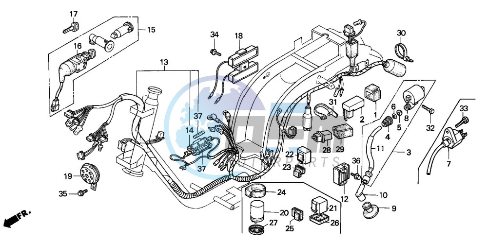 WIRE HARNESS/ IGNITION COIL