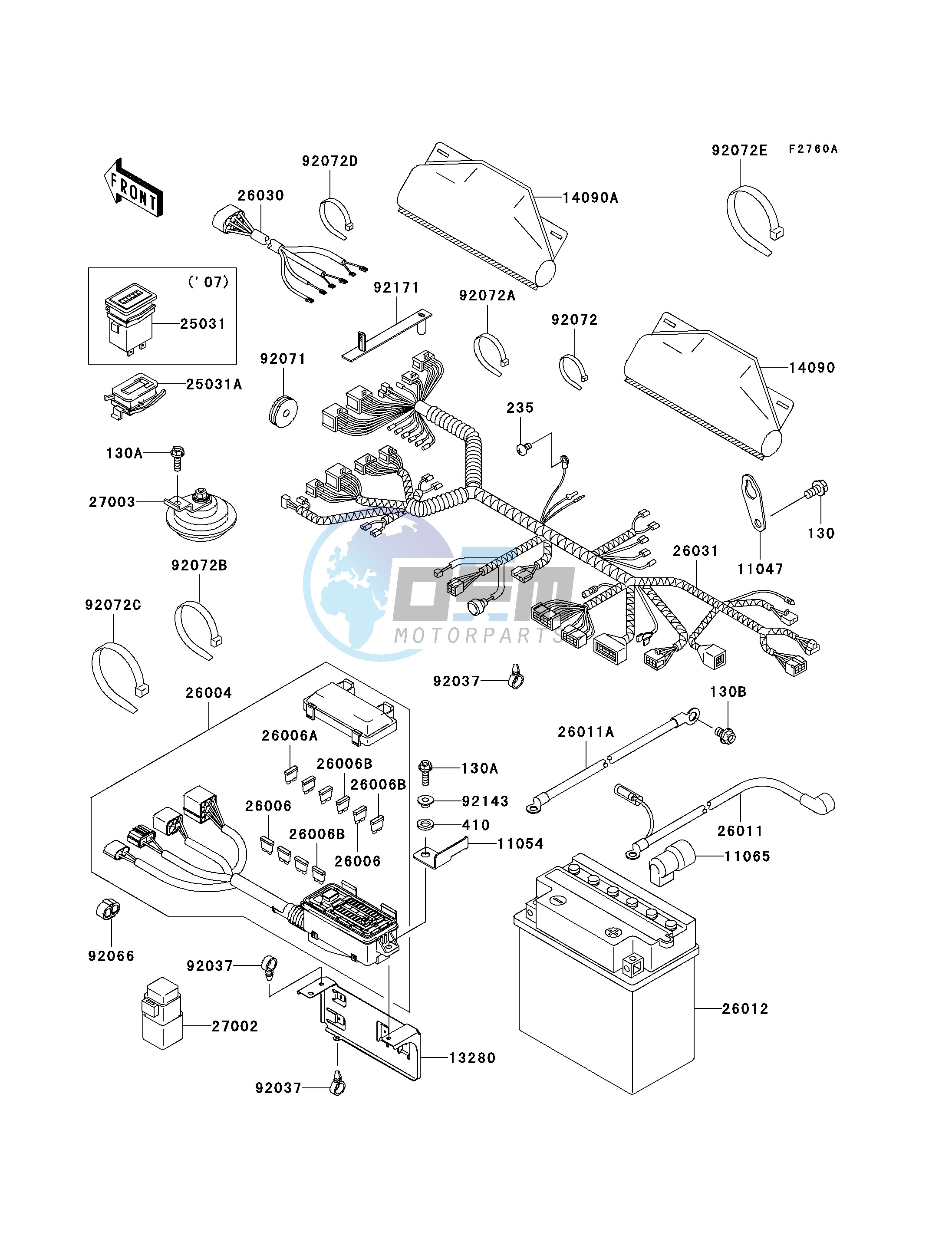 CHASSIS ELECTRICAL EQUIPMENT-- K7F_K8F- -