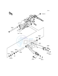 VULCAN_1700_VOYAGER_ABS VN1700BFF GB XX (EU ME A(FRICA) drawing Swingarm