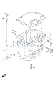 DF 140A drawing Oil Pan