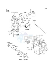 KAF 620 K [MULE 3010 TRANS4X4 HARDWOODS GREEN HD] (K6F-K8F) K8F drawing OIL PUMP_OIL FILTER