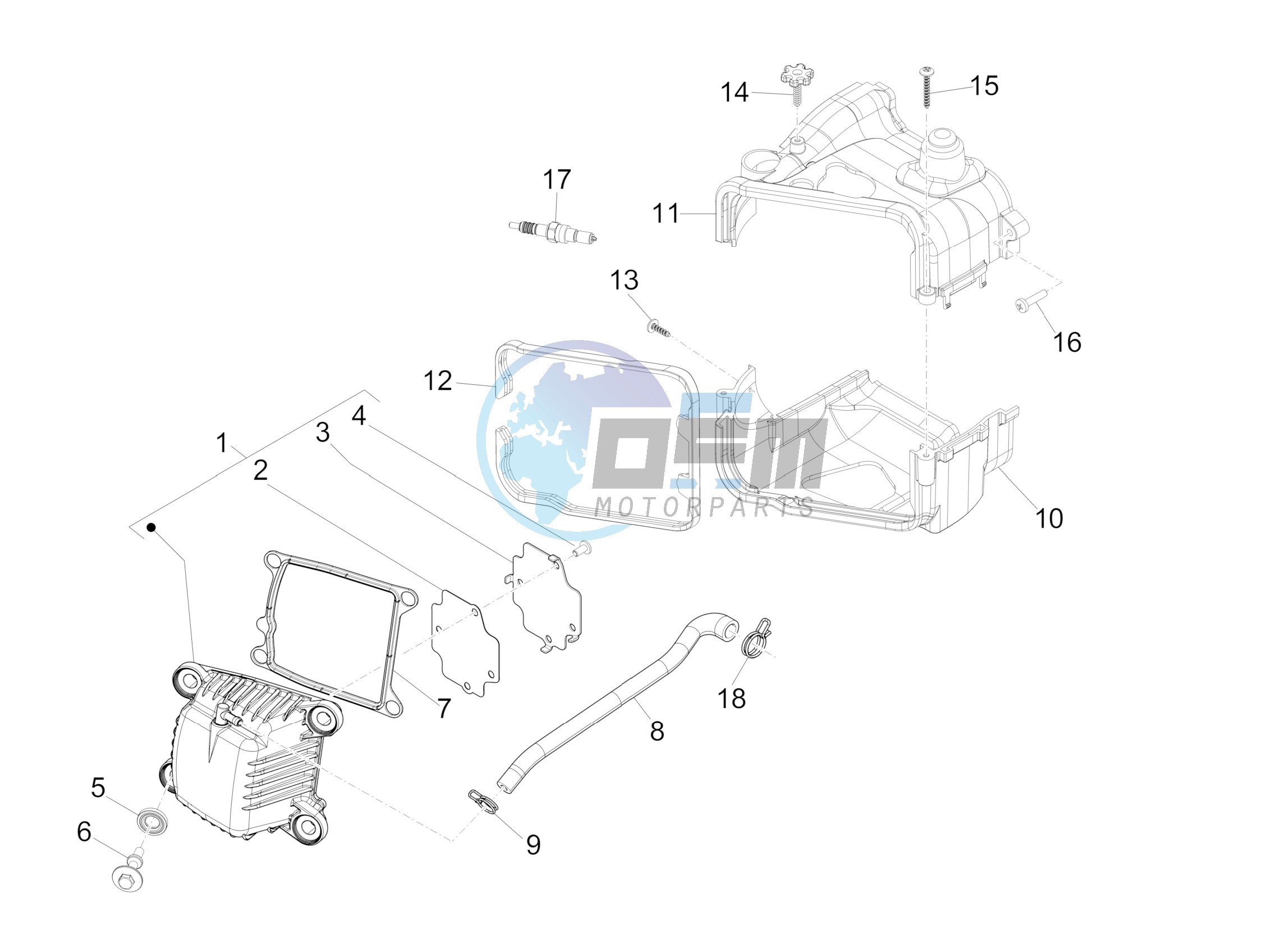 Cylinder head cover