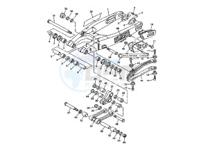 WR F 450 drawing REAR ARM