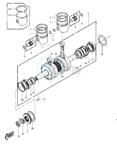 JS 440 A [JS440] (A1-A2) [JS440] drawing CRANKSHAFT_PISTONS -- 77-78 A1_A1A_A2- -