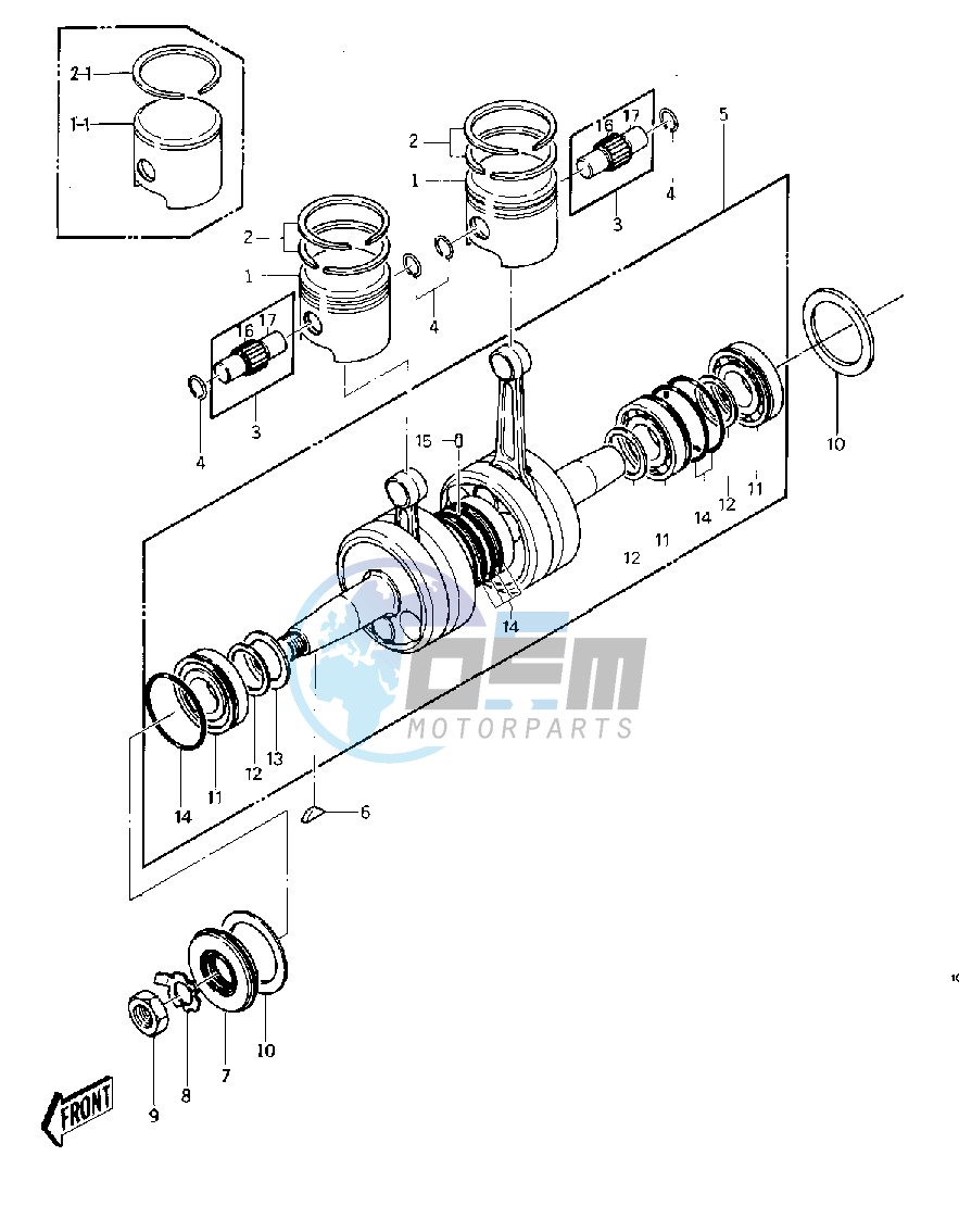 CRANKSHAFT_PISTONS -- 77-78 A1_A1A_A2- -