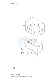 AN650Z ABS BURGMAN EXECUTIVE EU drawing CAP SET MASTER CYLINDER