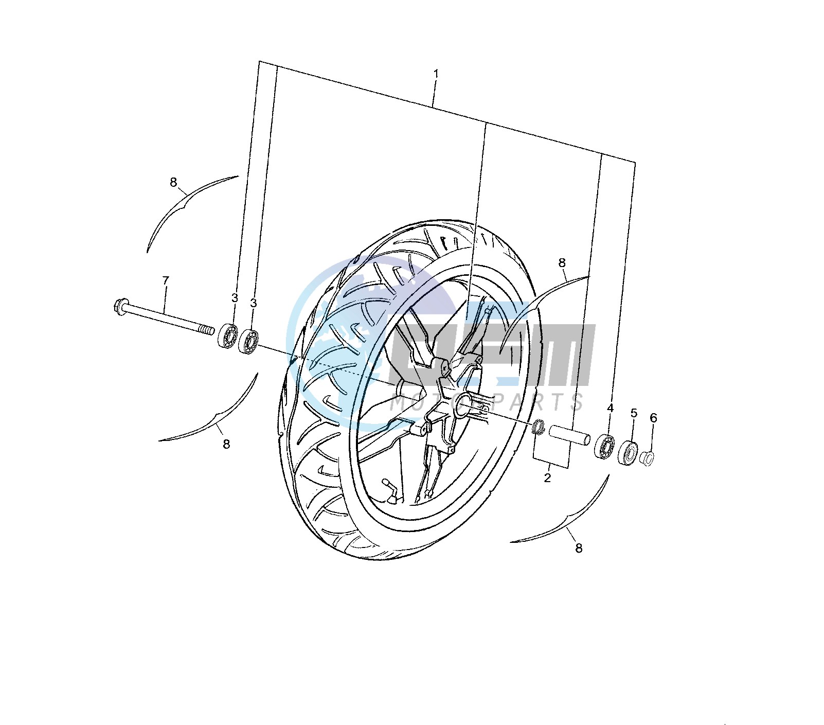 FRONT WHEEL