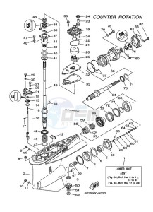 FL250AETU drawing PROPELLER-HOUSING-AND-TRANSMISSION-3