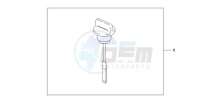 VT600CD2 drawing CHRM OIL VAP KIT