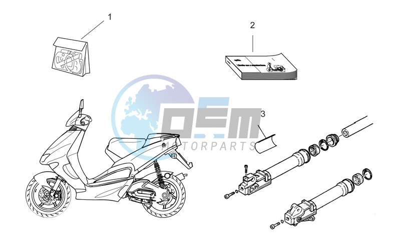 Technical decal set