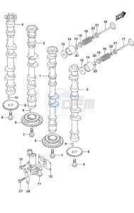 DF 300B drawing Camshaft