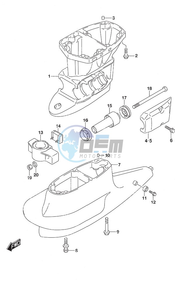 Drive Shaft Housing High Thrust