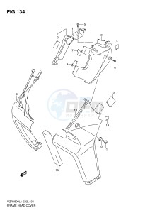 VZR1800 (E2) INTRUDER drawing FRAME HEAD COVER (VZR1800ZUFL1 E19)