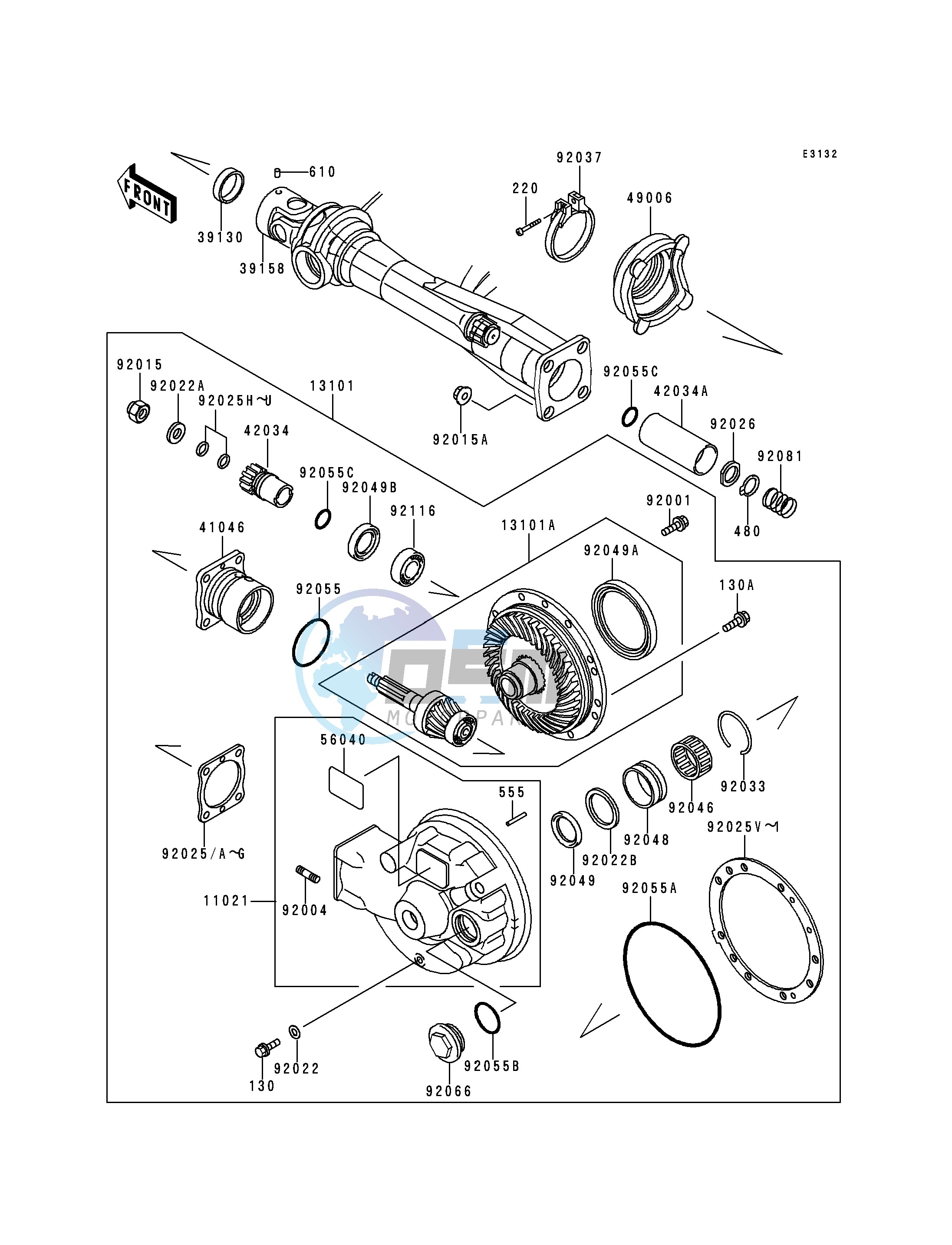 DRIVE SHAFT_FINAL GEAR