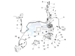 TUONO 1100 V4 FACTORY E4 SUPERPOLE ABS (NAFTA) drawing ABS brake system