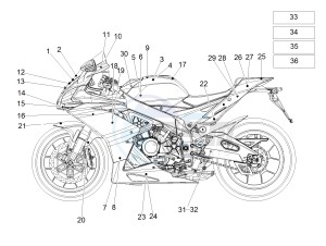 RSV4 1000 RR USA USA drawing Decal