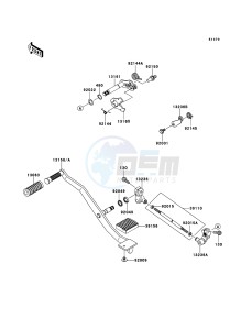 VN900 CLASSIC VN900BDFA GB XX (EU ME A(FRICA) drawing Gear Change Mechanism