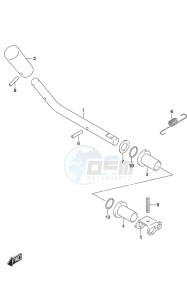 DF 2.5 drawing Clutch Lever