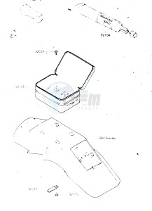 KDX 200 C [KDX200] (C1-C3) [KDX200] drawing OWNERS TOOLS