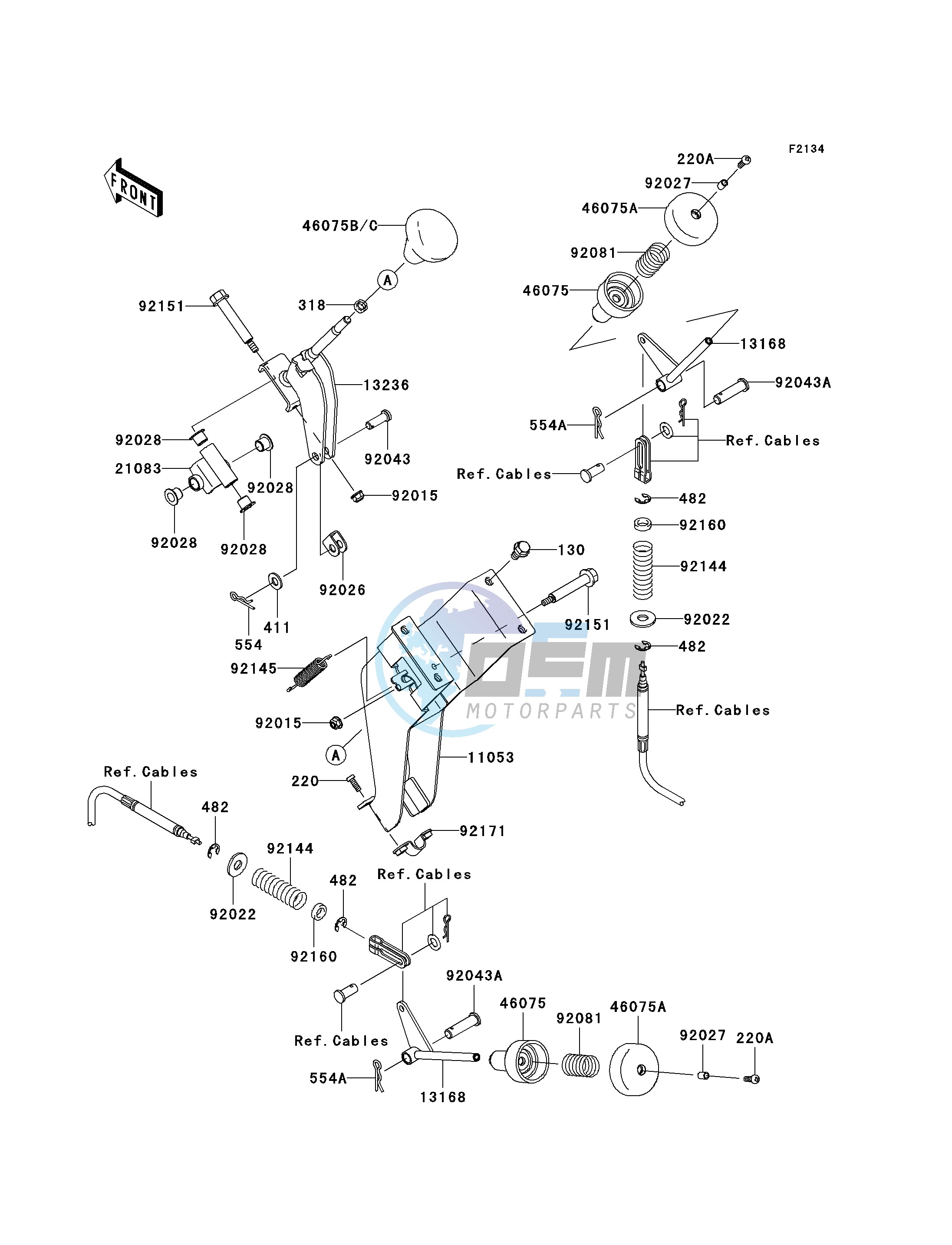 SHIFT LEVER-- S- -