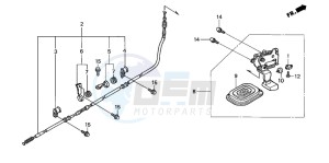 FJS600A SILVER WING drawing PARKING BRAKE