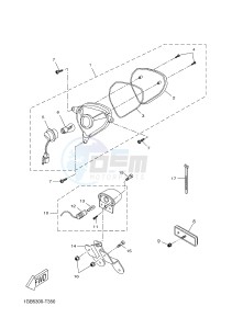 NS50 NS50F NITRO 4T (1GB6 1GB6) drawing TAILLIGHT