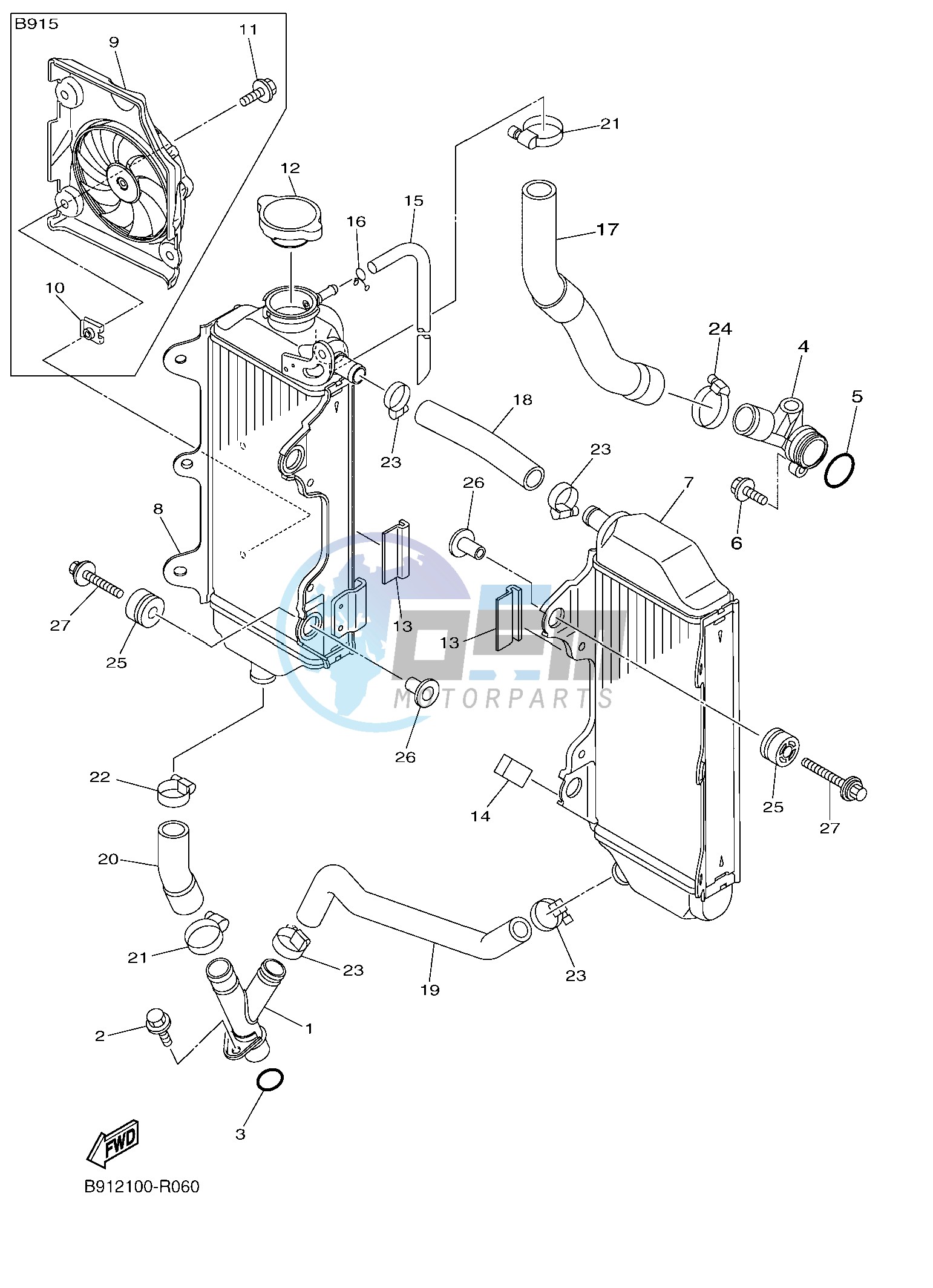 RADIATOR & HOSE