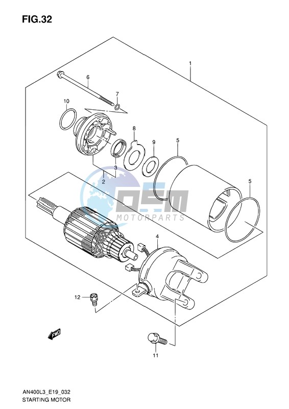 STARTING MOTOR