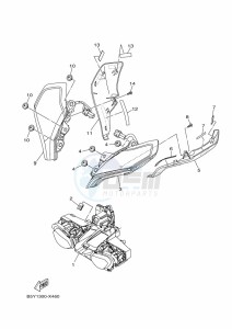 MT-10 MTN1000 (B5Y6) drawing HEADLIGHT