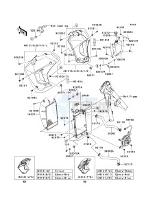 KL 650 E [KLR650] (E8F-E9F) E9F drawing RADIATOR