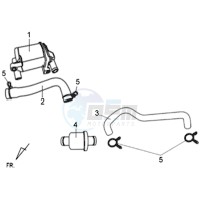 ORBIT II 50 TS L1-L6 drawing A.I.A.C/A.I.C.V ASSY