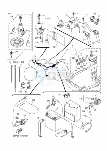 YZF250-A (B6P2) drawing ELECTRICAL 1