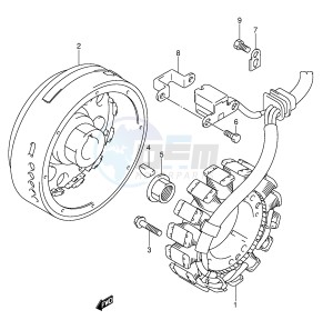 LT-F500F (P24) drawing MAGNETO