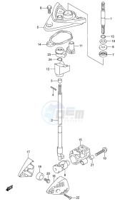 DF 250AP drawing Clutch Rod