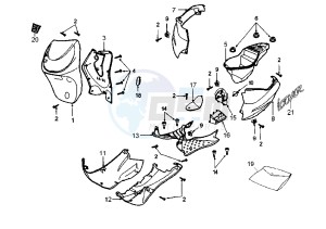 LOOXOR - 50 cc drawing BODY