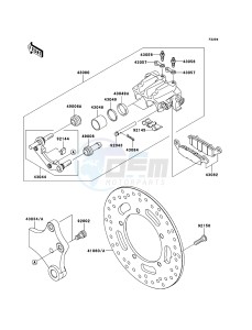 VN900_CUSTOM VN900CBF GB XX (EU ME A(FRICA) drawing Rear Brake