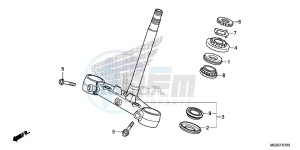 NC700SC drawing STEERING STEM