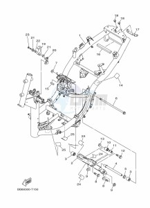 CZD300D-A XMAX 300 TECH MAX (BMK2) drawing CRANKCASE