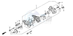 TRX400FA FOURTRAX AT drawing OIL PUMP